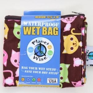 NWT Planet wise wetbag in HTF print